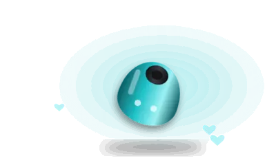 Illustration of a sonic-wave massager (drawing, not the actual product)
