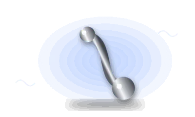 Illustration of a stainless-steel wand (drawing, not the actual product)