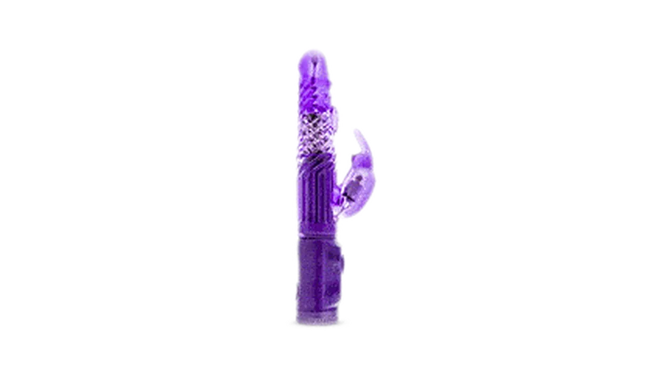 A purple rabbit-style vibrator
